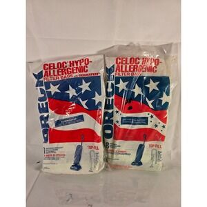 17 Oreck XL Upright Vacuum Bags Celoc Hypo-Allergenic Saniseal Germastat NEW
